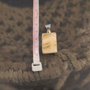 Elegant Tan Pendant Necklace